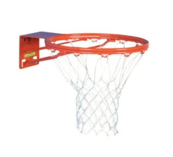 Bison Front Mount Double Rim, Nylon Net, 3/16 Inch Backboard