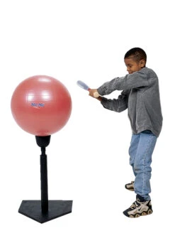 Sportime BigBopper Batting Tee And Adapter, 18-1/2 X 18 X 5-3/5 Inches