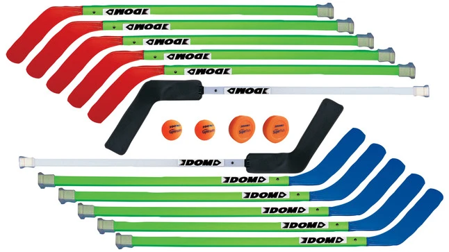 DOM Replacement Junior Hockey Stick, 36 Inches, Red Blade 4 DOM Replacement Junior Hockey Stick, 36 Inches, Red Blade - Image 2