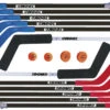 DOM Pro Hockey Stick Set, Includes 10 Sticks, 2 Goalie Sticks, 2 SuperPucks And 2 Balls