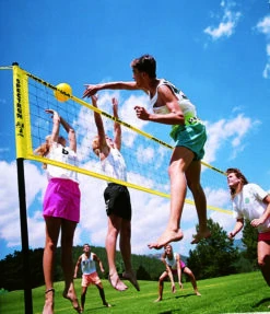 Park And Sun Spectrum Portable Volleyball System