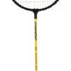 Sportime Yeller Steel-Strung Badminton Racquet, 26 Inches, Black/Yellow -Fitness Equipment 007858 B ecommfullsize