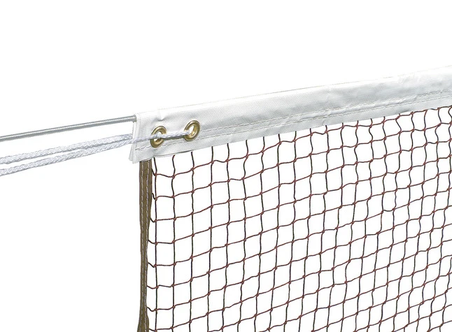 Sportime Badminton Tournament Net, 22 X 2-1/2 Feet, Steel Cable, Brown Net 3 Sportime Badminton Tournament Net, 22 X 2-1/2 Feet, Steel Cable, Brown Net