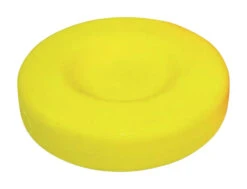 DOM SuperSafe Floor Hockey Puck, Yellow