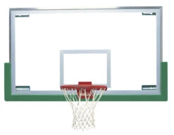 Bison Economy Short Basketball Backboard, 72 X 2-1/4 X 42 Inches Backboard, Glass Backboard
