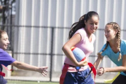 Sportime Flag Football Belts, Large 32 To 42 Inch Waist, Red And Yellow, Set Of 12 -Fitness Equipment 016145 PA Football ecommfullsize