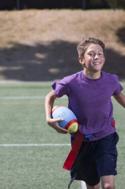 Sportime Flag Football Belts, Large 32 To 42 Inch Waist, Red And Yellow, Set Of 12 -Fitness Equipment 016145 PC Football ecommfullsize