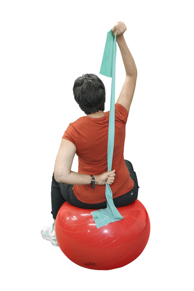 CanDo Latex Free Exercise Band, Medium Resistance, 50 Yard Roll, Green 6 CanDo Latex Free Exercise Band, Medium Resistance, 50 Yard Roll, Green - Image 4