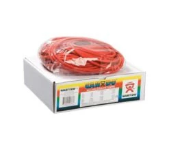 CanDo No-Latex Light Resistance Tube, 100 Feet, Red