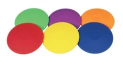 Sportime SuperSafe DiskUs, 6 X 1-1/4 Inches, Assorted Colors, Set Of 6