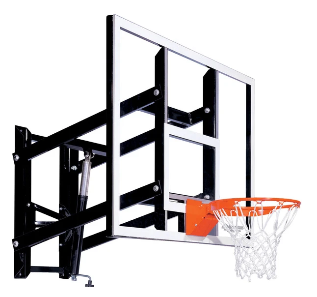 Goalsetter Adjustable Wall Mount Basketball Goal System With Acrylic Board, 54 X 36 Inches Backboard, Steel Backboard 3 Goalsetter Adjustable Wall Mount Basketball Goal System With Acrylic Board, 54 X 36 Inches Backboard, Steel Backboard