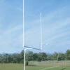 Jaypro Official High School Goal Post, 30 Feet, 1 Pair, White