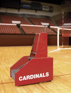 Bison Arena Freestanding Portable Volleyball System