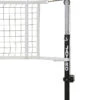 Jaypro Featherlite Aluminum Volleyball System, 16 Height Adjustments, Black -Fitness Equipment 029448 ecommfullsize