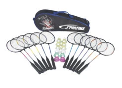 Sportime Complete Sport Badminton Kit, 25 Pieces