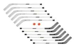 Shield Elementary Outdoor Floor Hockey Stick Set, 36 Inches
