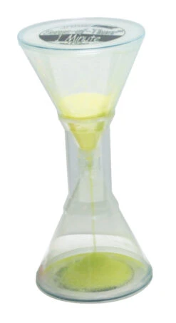 Sportime Sense-Of-Timer, 9-3/4 Inches, Yellow Sand, 1 Minute