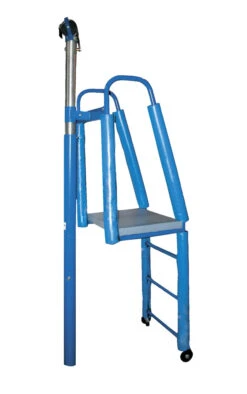 Jaypro Steel Tubing Frame Adjustable Referee Stand, Blue