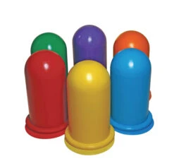 Sportime Stabili-T-Stool And Spot Kit, Various Colors, 12 Pieces