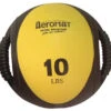 Aeromat Dual Grip Power Medicine Ball, 10 Pounds, Yellow And Black -Fitness Equipment 1290474 ecommfullsize