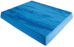 Ecowise Rectangular Balance Pad, 19 X 15 X 2-3/8 Inches, Soft EVA Foam, Blue