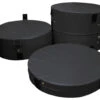 Performance Plyo Cushion Set, Assorted Size, Black, Set Of 3 -Fitness Equipment 1321592 A ecommfullsize
