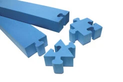 WeeKidz Puzzle Balance Beam, 4 Feet X 3 Inches, Foam