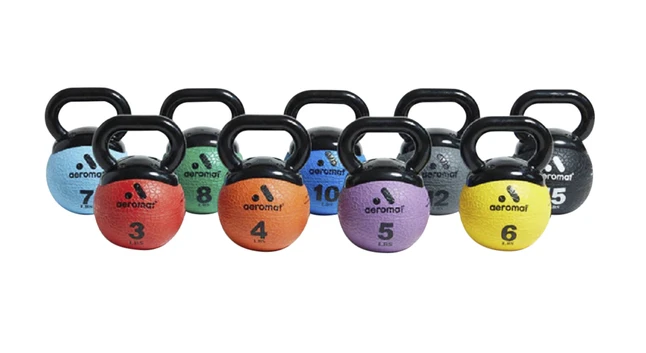Aeromat Elite Mini 4 Lb Kettlebell, Orange 4 Aeromat Elite Mini 4 Lb Kettlebell, Orange - Image 2