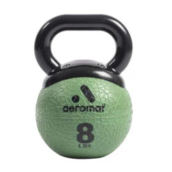 Aeromat Elite Mini 8 Lb Kettlebell, Green