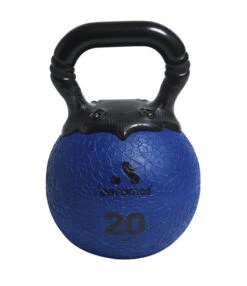 Aeromat Elite 20 Lb Kettlebell, Blue