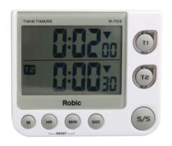 Robic M-703 Twin Timers Countdown Stopwatch
