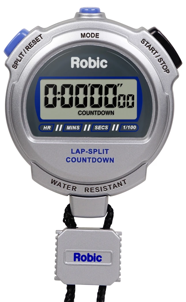 Robic Silver 2.0 Twin Lap/Split Countdown Timer 3 Robic Silver 2.0 Twin Lap/Split Countdown Timer