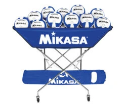 Mikasa Collapsible Hammock Ball Cart With Carry Bag, Royal Blue