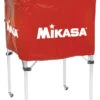 Mikasa Classic Collapsible Ball Cart With Carry Bag, Scarlet