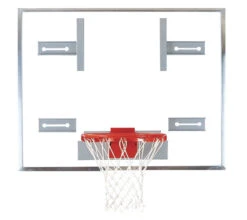 Bison Side Court Conversion Backboard, 54 X 2-1/4 X 42 Inches Backboard, Glass Backboard