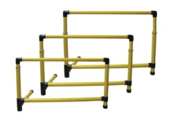 Sportime Adjust-A-Hurdles, 21 To 36 Inches, Set Of 3