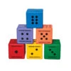 Sportime Five Components Of Fitness Dice, Assorted Colors, Set Of 6 -Fitness Equipment 1449433 ecommfullsize