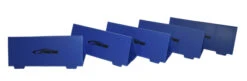Sportime Foldable Training Hurdles, 7-7/8 Inches, Blue, Set Of 5