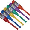 Champion Sports Rhino Megaball Bat, Plastic, Assorted Colors, Set Of 6 -Fitness Equipment 1506813 ecommfullsize
