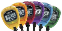 Accusplit Survivor 2 Series Stopwatch Set Of 6 Translucent Colors