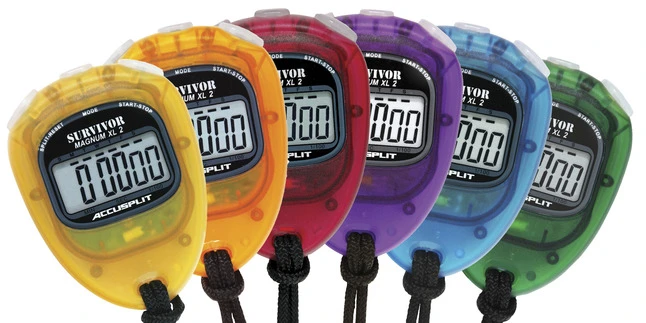 Accusplit Survivor 2 Series Stopwatch Set Of 6 Translucent Colors 3 Accusplit Survivor 2 Series Stopwatch Set Of 6 Translucent Colors