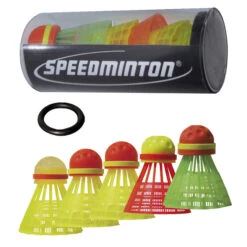 Speedminton Speeder Mixed Tube, Set Of 5