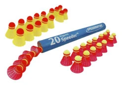 Speedminton Mix Speeder Tube, Pack Of 20