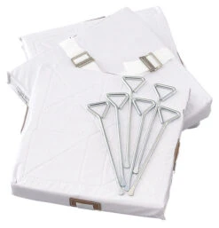 Champion Foam Filled Quilted Cover Base, Set Of 3, White