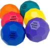 Shield Hex Balls, Set Of 6, Assorted Colors -Fitness Equipment 1569701 ecommfullsize