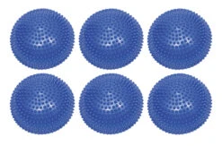 CanDo Inflatable Balance Stones, 14 Inch, Set Of 6