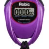 Robic SC-429 Water Resistant All Purpose Stopwatch, Purple -Fitness Equipment 2004921 A ecommfullsize