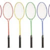 Champion Badminton Tempered Steel Twin-Shaft And Frame Racket, Nylon Strings, Set Of 6 -Fitness Equipment 2020134 A ecommfullsize