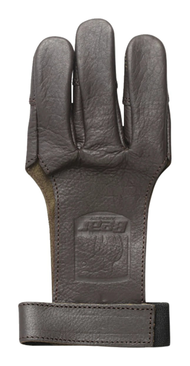 Bear Archery Leather Shooting Glove, Medium, Brown 3 Bear Archery Leather Shooting Glove, Medium, Brown
