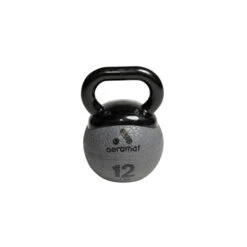 Aeromat Elite Mini Kettlebell, 12 Pounds, Gray